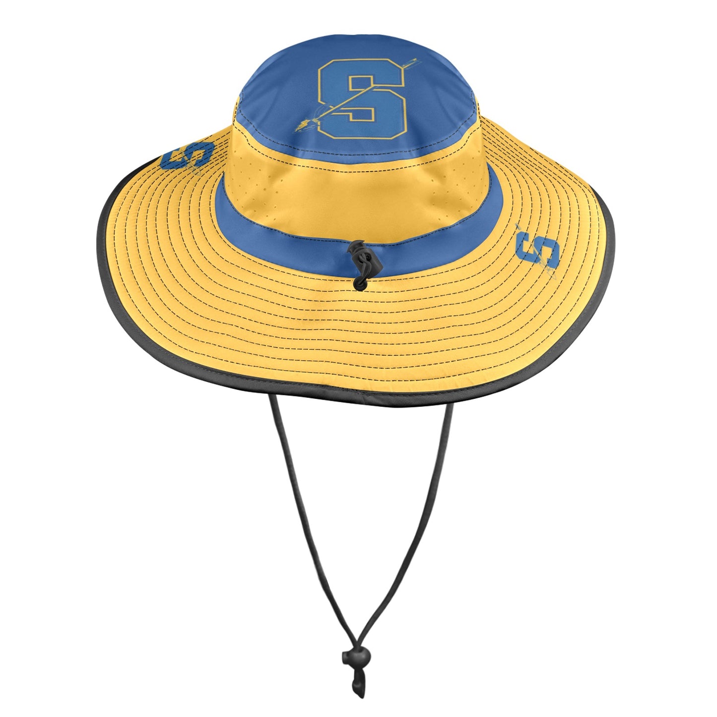 Warriors Wide Brim Bucket Hat