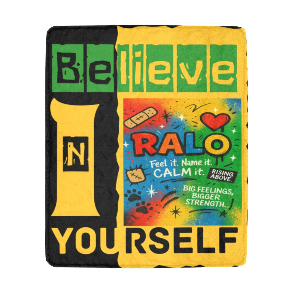 Believe in Yourself Ultra-Soft Micro Fleece Blanket 50"x60"