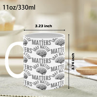 Gray Matter White Mug (11oz)