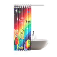 "Rise Above" Shower Curtain