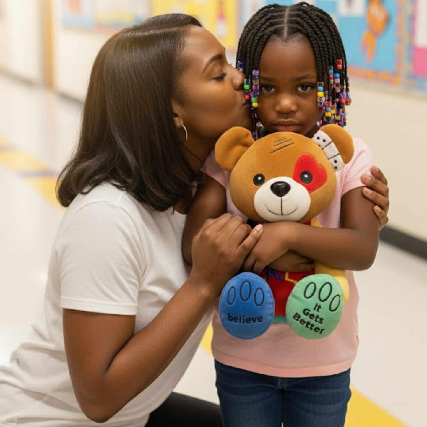 RALO Bear - Emotional Wellness Tool & Affirmation Plush for Resilience