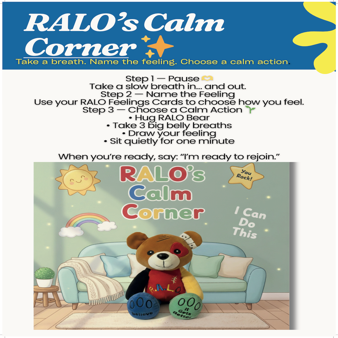 Resilience Bundle (10 Bears) — For Classrooms, Calm Corners,  Counseling Spaces, and more