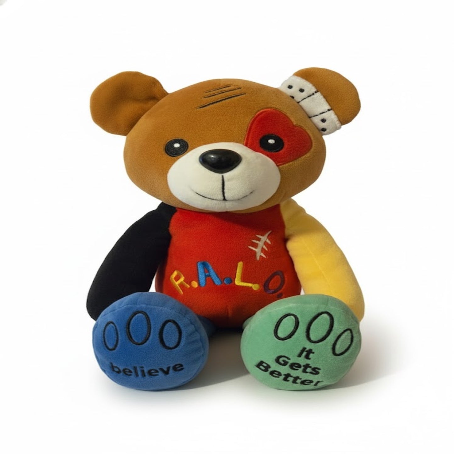 RALO Bear - Emotional Wellness Tool & Affirmation Plush for Resilience