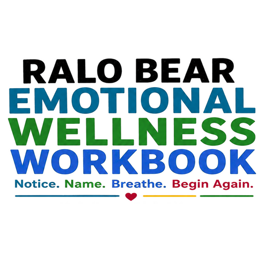 RALO Bear Emotional Wellness Workbook