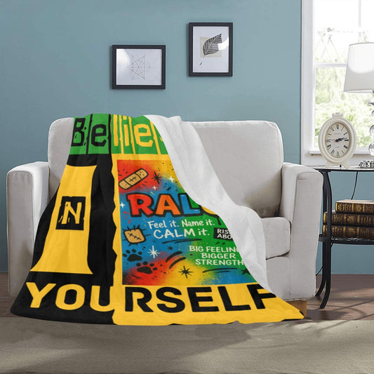 Believe in Yourself Ultra-Soft Micro Fleece Blanket 50"x60"